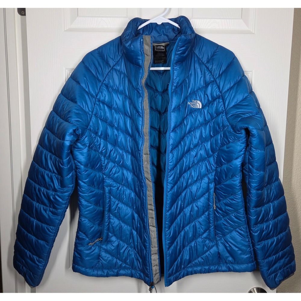 The North Face Womens Huila Synthetic Insulation Puffer Jacket Blue XL Outerwear - Picture 3 of 12
